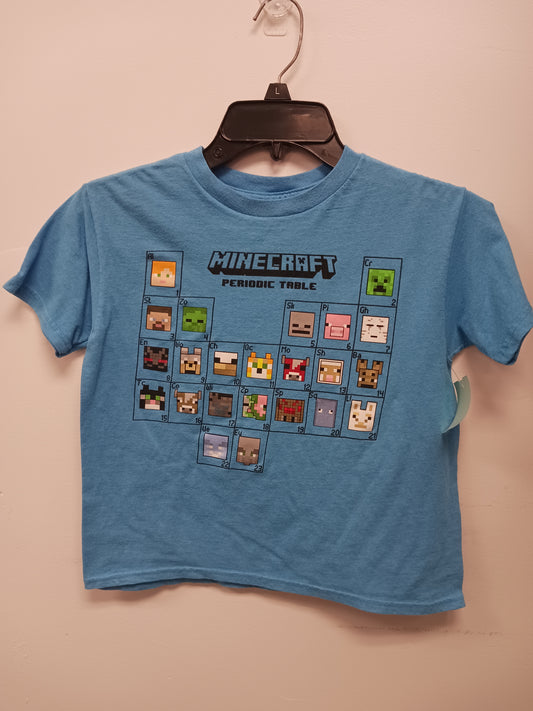 Blue Mojang Minecraft Tshirt, 8 B