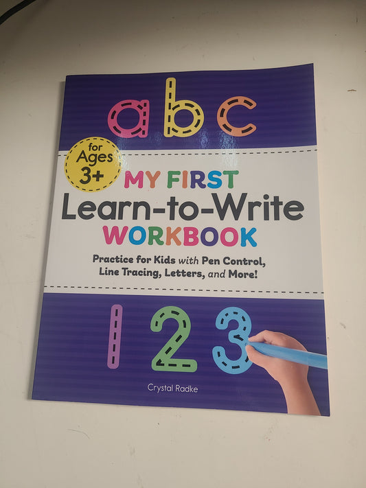 My First Learn to Write Workbook