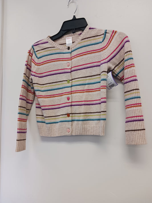 Tan/Colorful Gymboree Cardigan, 8 G