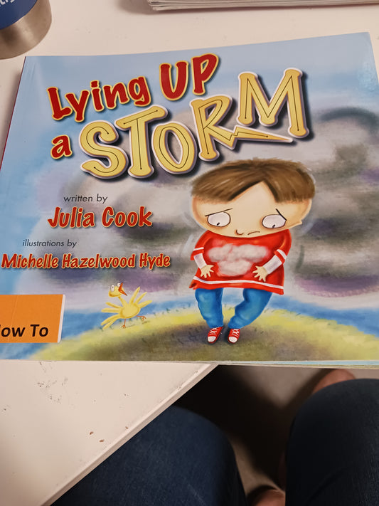 Lying up a storm book