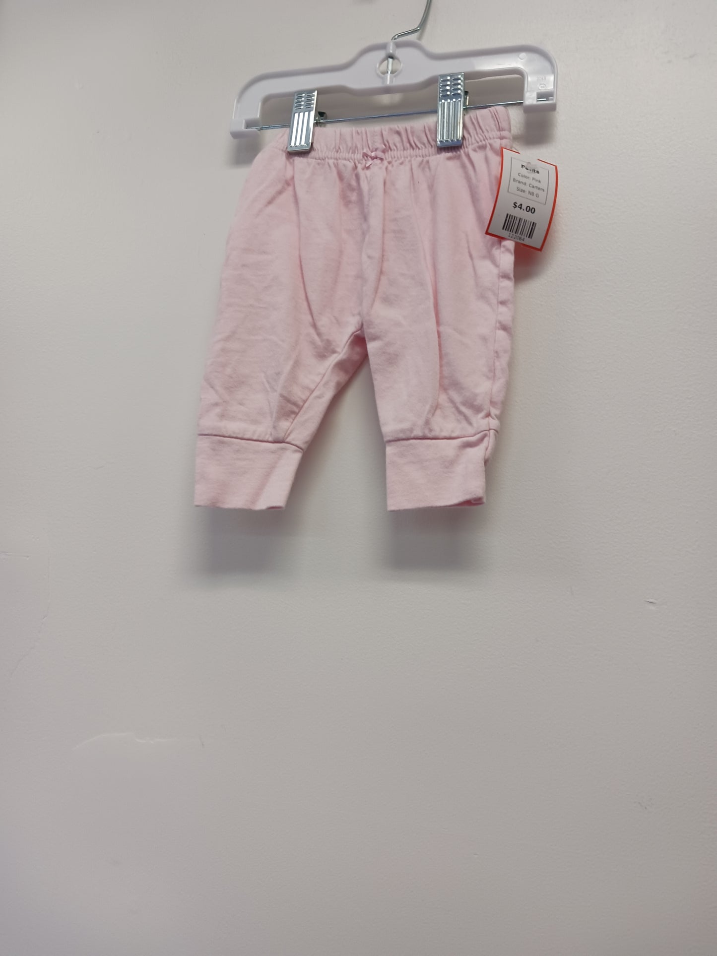 Pink Carters Pants, NB G