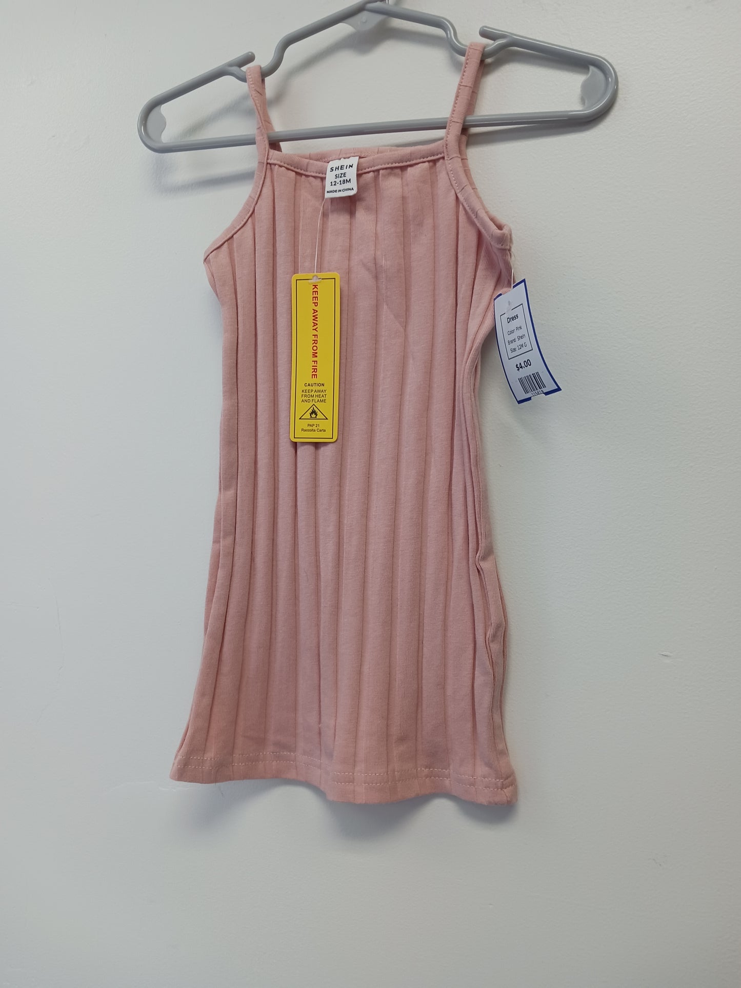 Pink Shein Dress, 12M G