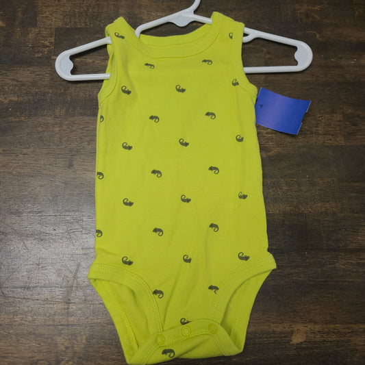green  child of mine iguna tank onesie, 3M B