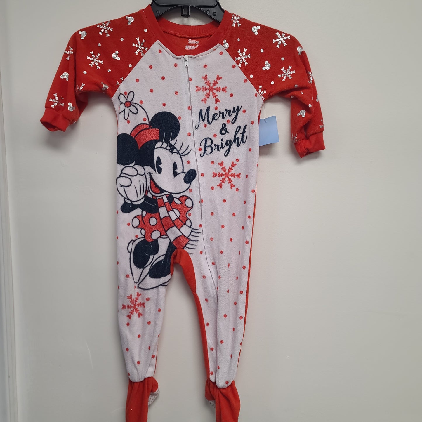 Red/White Minnie Sleeper, 2T G