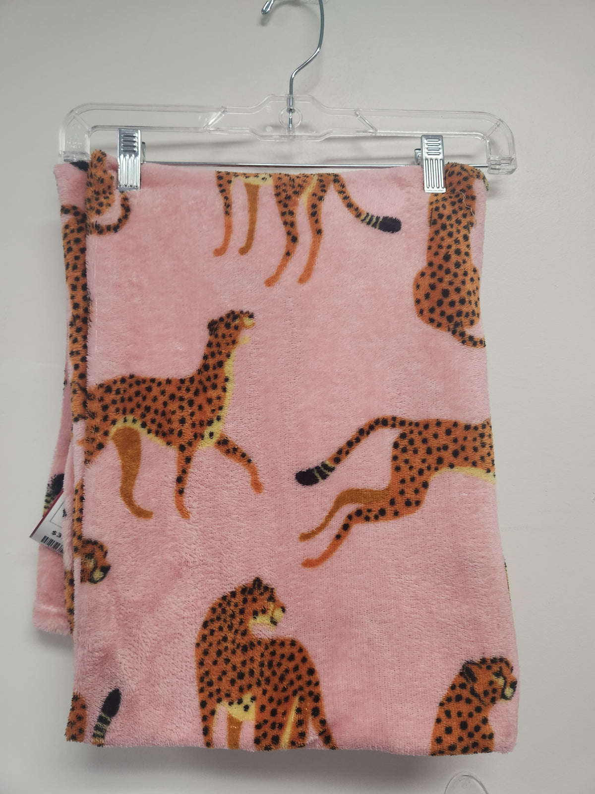 Pink/Orange Cheetah  Blanket