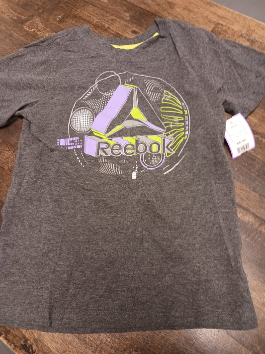 Grey/Purple/Green Reebok Shirt, 6 B
