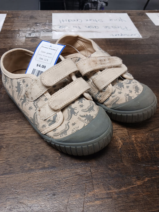 green Wonder Nation Dinosaur Sneakers, 12 B