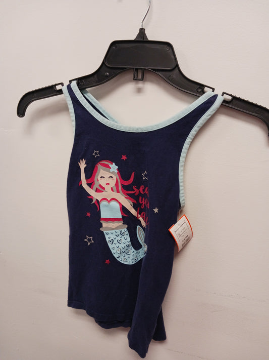 Blue Faded Glory Mermaid Tank Top, 6 G