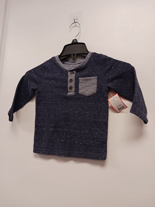 Navy Cat & Jack Longsleeve Shirt, 2T B