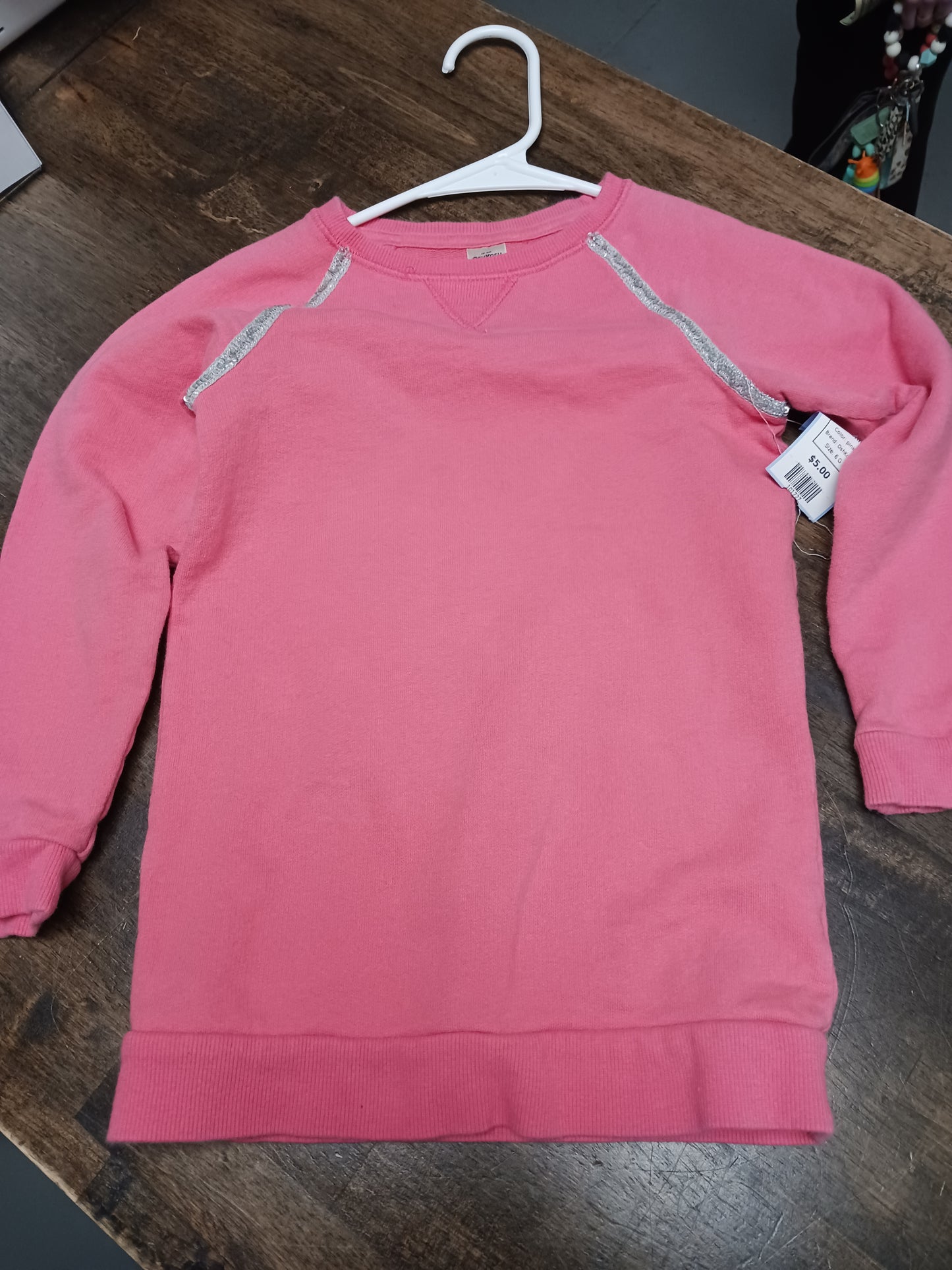 pink OshKosh Sweatshirt, 6 G