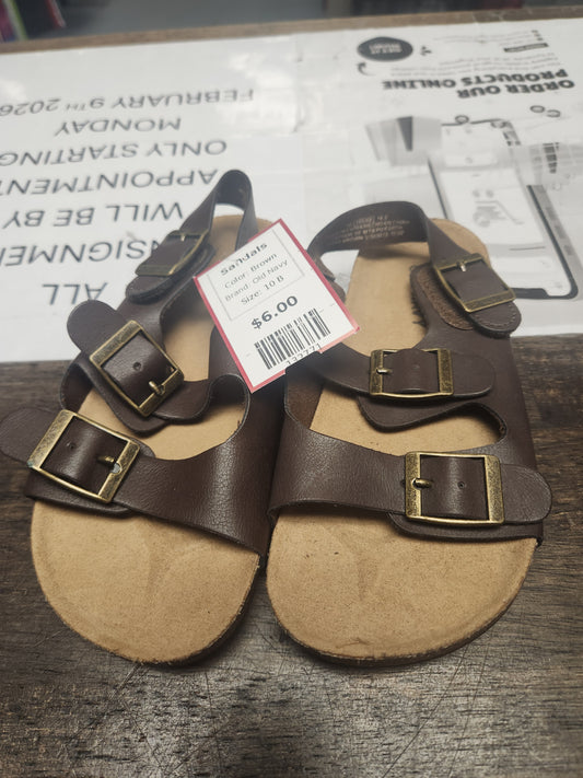 Brown Old Navy Sandals, 10 B