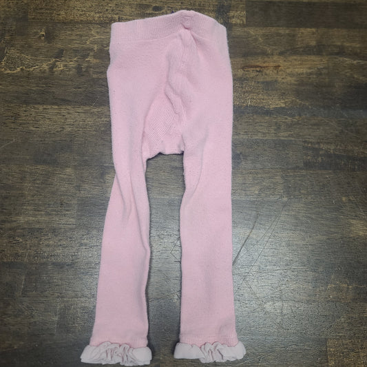pink Ruffle Butts Footless Tights 12-18m, 12M G