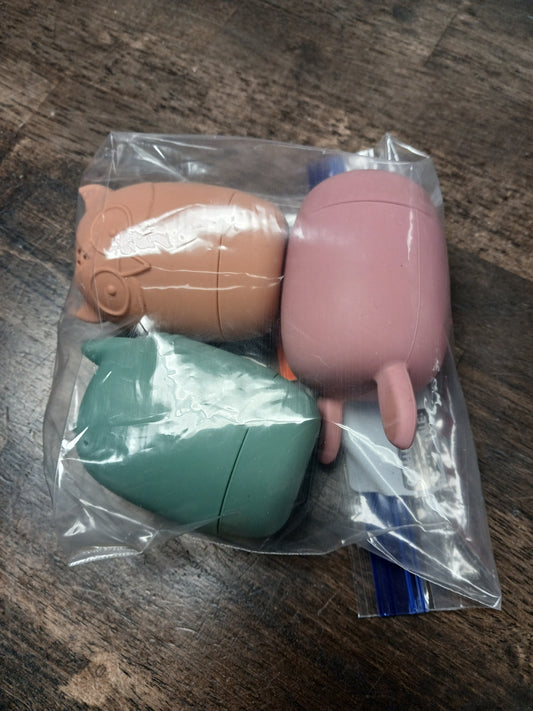 Bag of 3 Squeeze toys