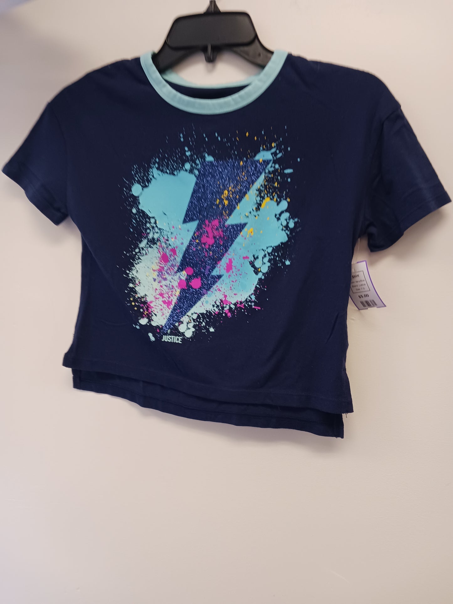 Navy/Blue Justice Shirt, 7 G