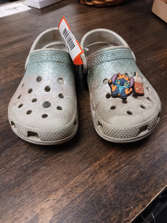 grey Crocs Rubber Shoes, 10 G