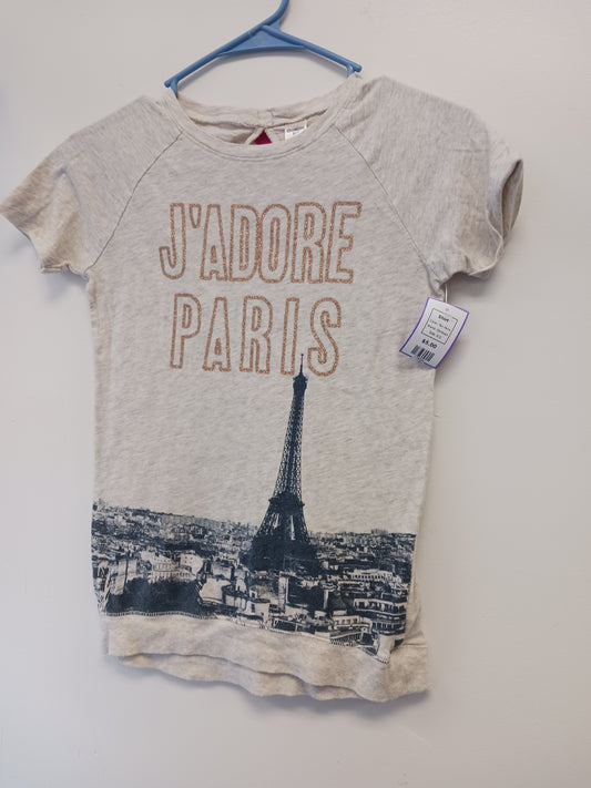 Tan Paris OshKosh Shirt, 8 G
