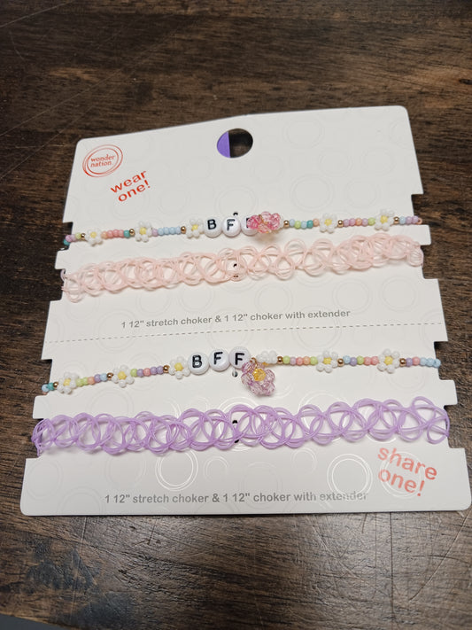 Pink/Purple Wonder Nation Jewelry, OS