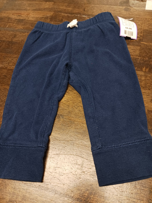 Navy Carters Pants, 9M B