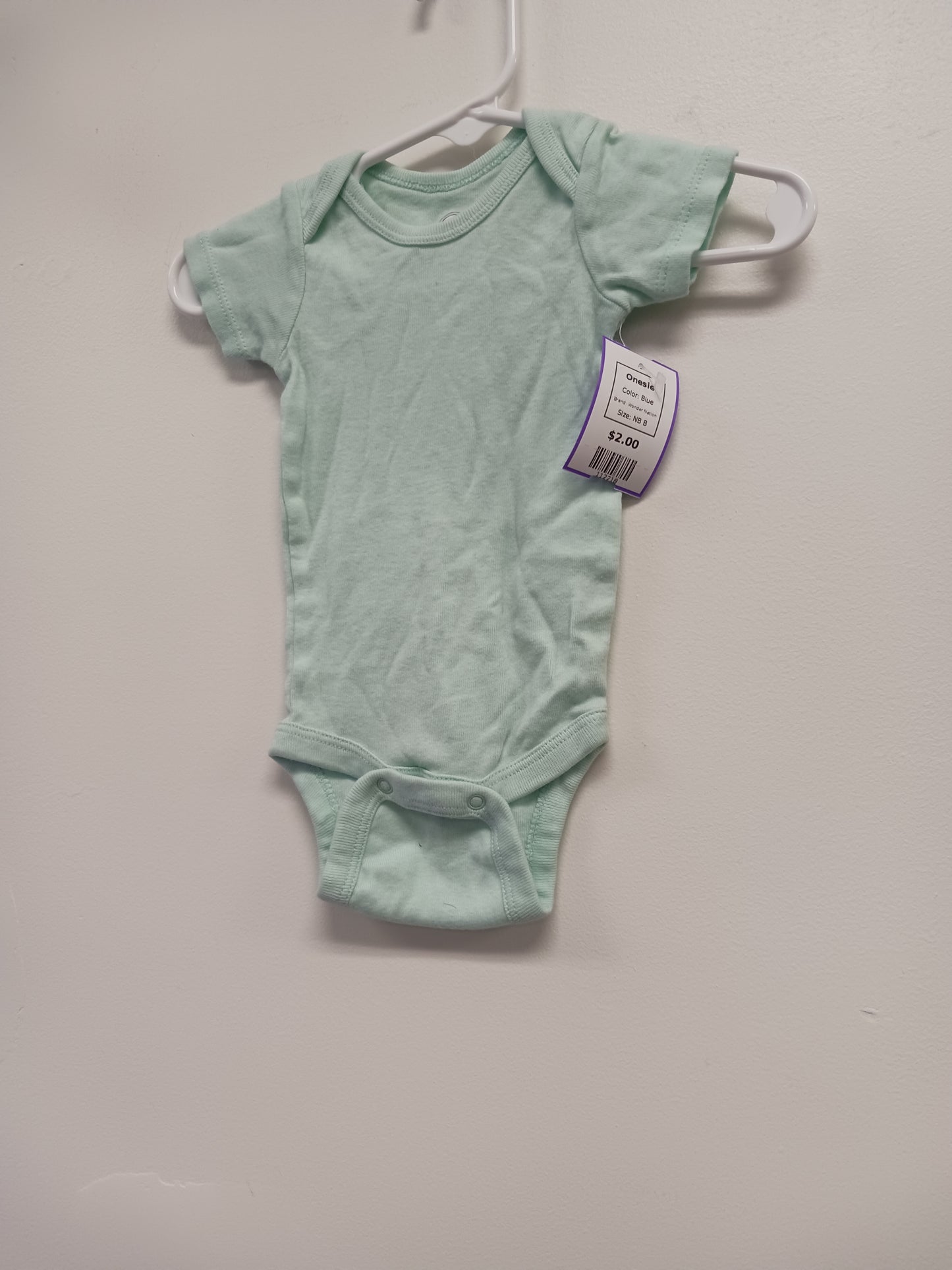 Blue Wonder Nation Onesie, NB B