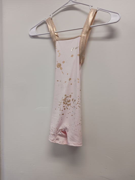pink/gold Justice Dance Leotard 7/8, 7 G
