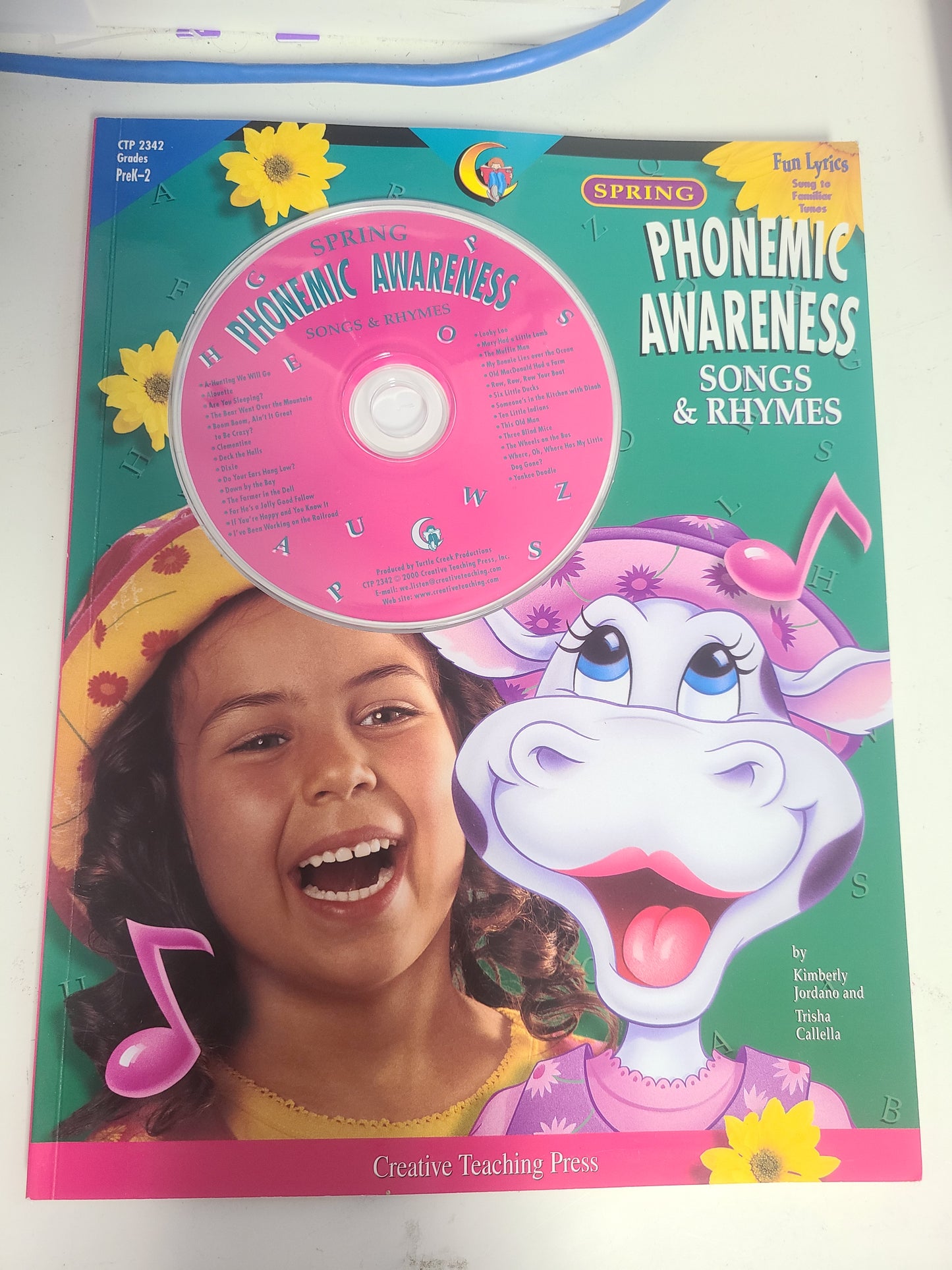 Phonemic Awareness Songs & Rhymes Book