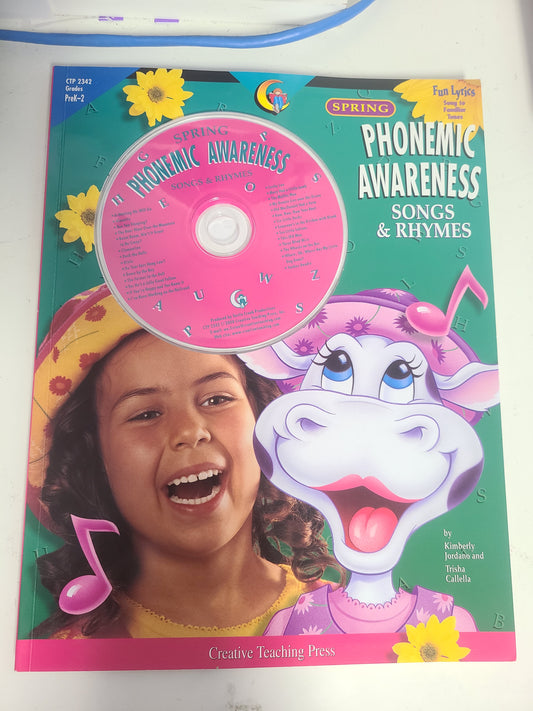 Phonemic Awareness Songs & Rhymes Book