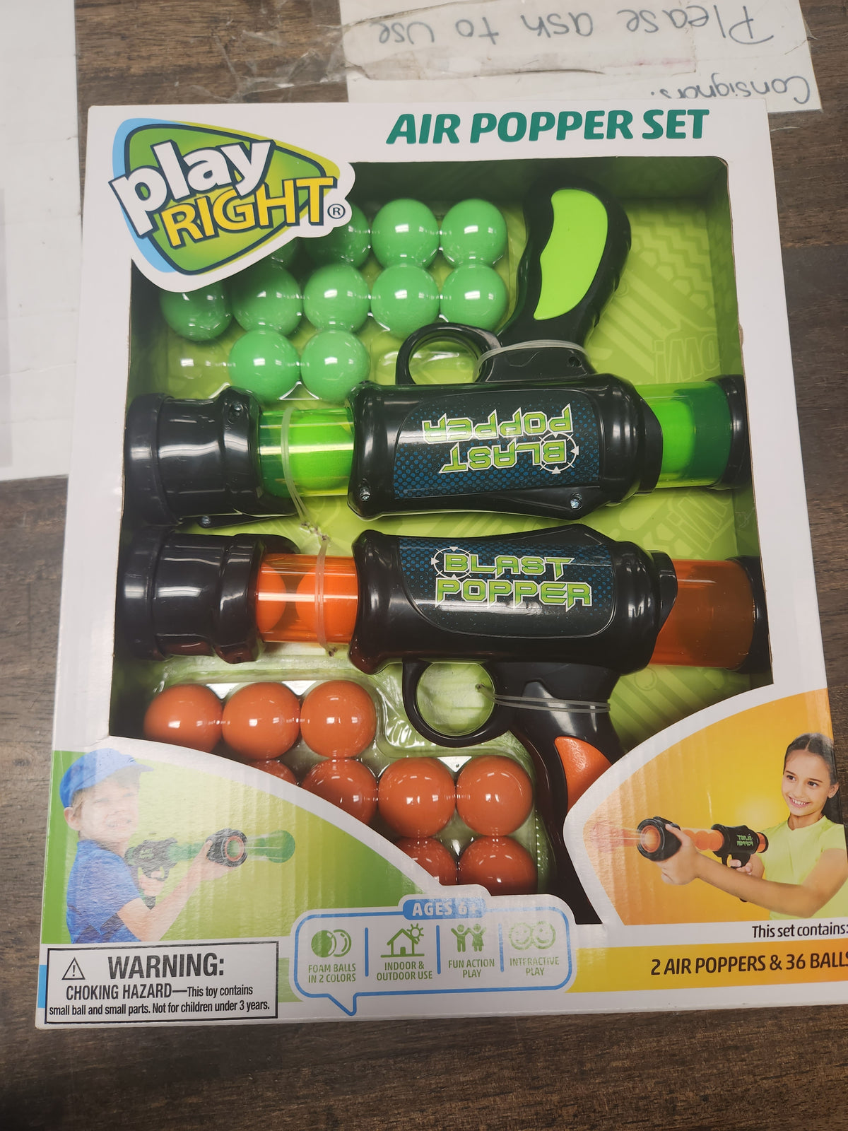Play Right Air Popper Set