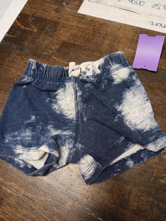 Navy/White Carters Shorts, 6M B