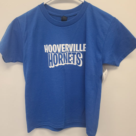 Blue Hooverville Hornets Shirt, 6 B