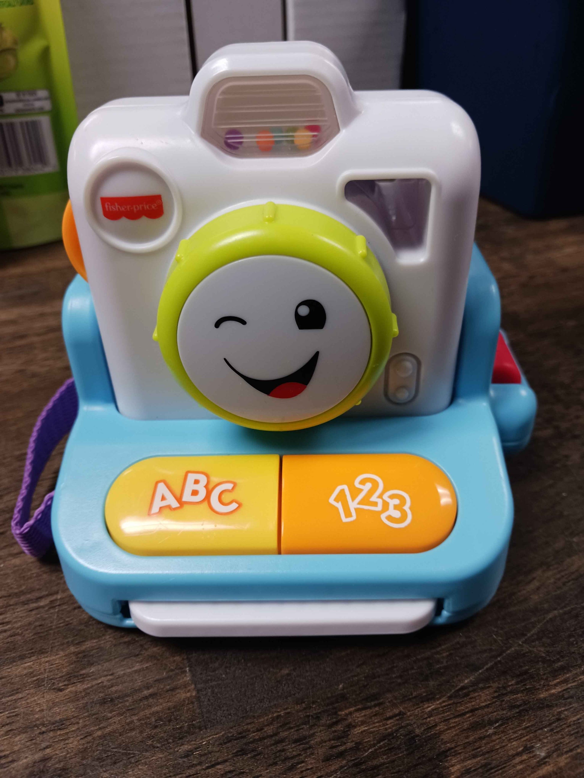 White/Blue Fisher Price Camera