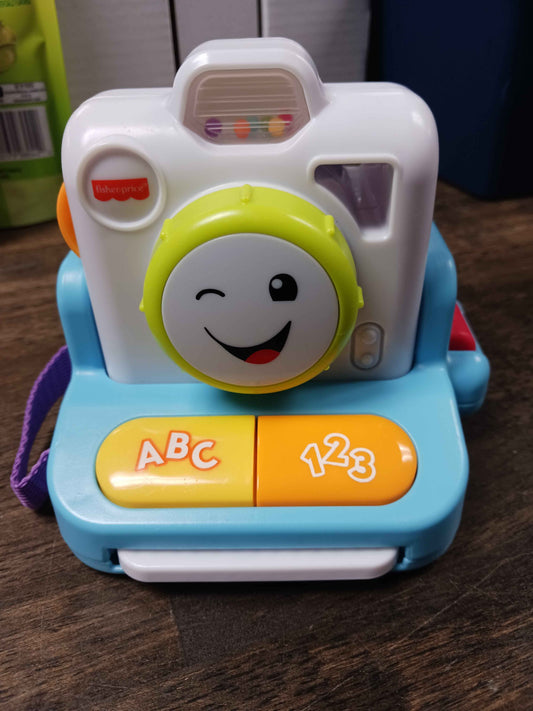 White/Blue Fisher Price Camera