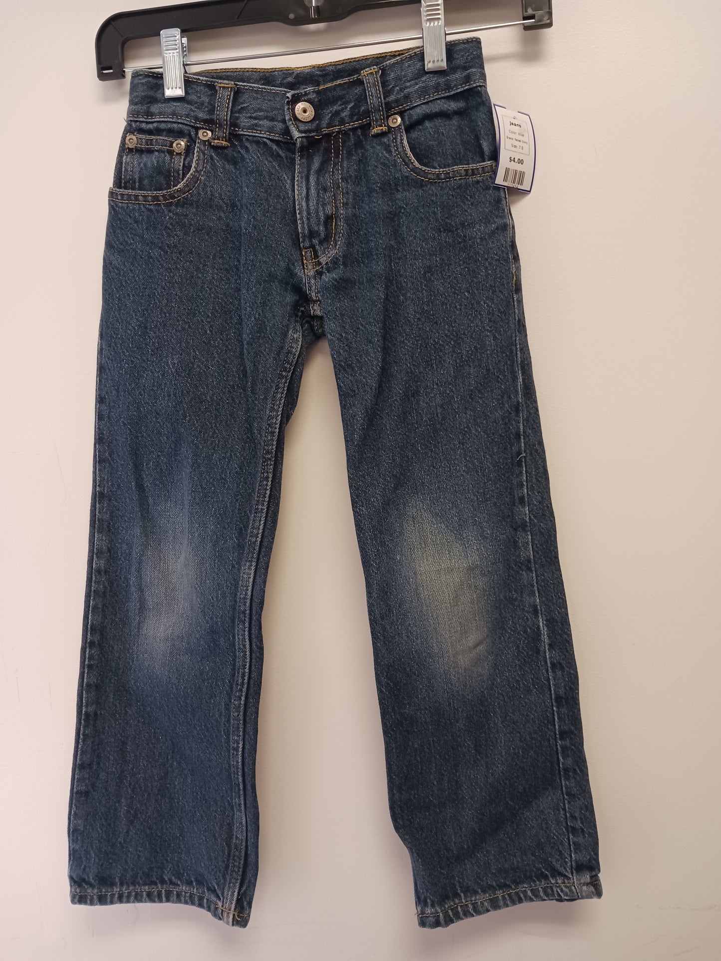blue Faded Glory Jeans, 7 B