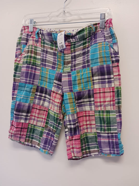 Multi Arizona Plaid Shorts, 14 G