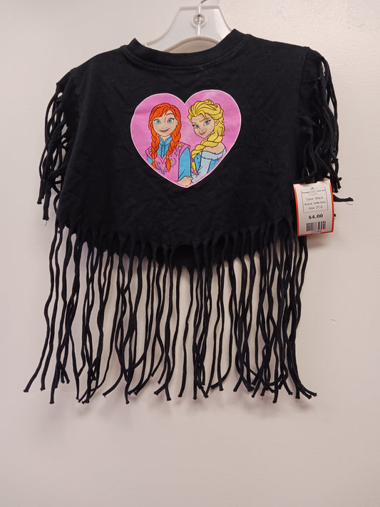 Black Yoffe Kids Frozen Crop Shirt 2/4, 2T G