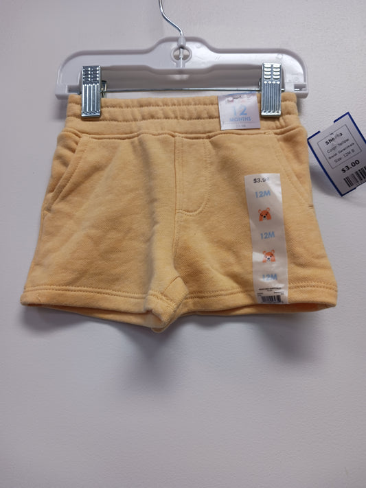 Yellow Garanimals Shorts, 12M B