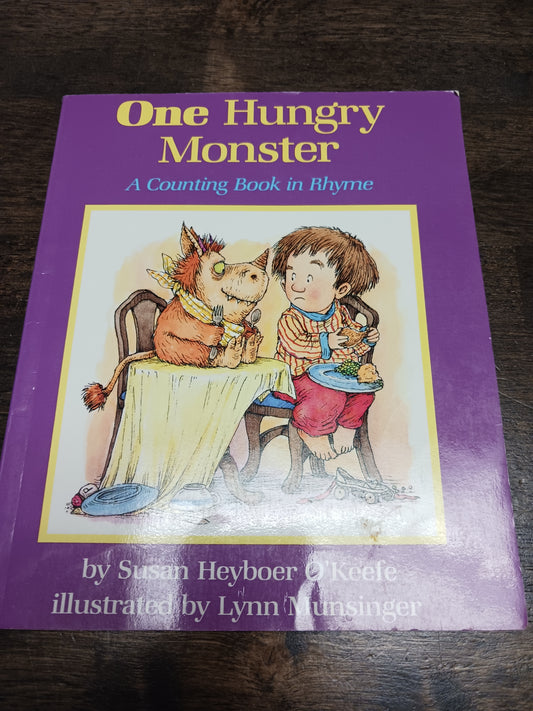 One Hungry Monster Book