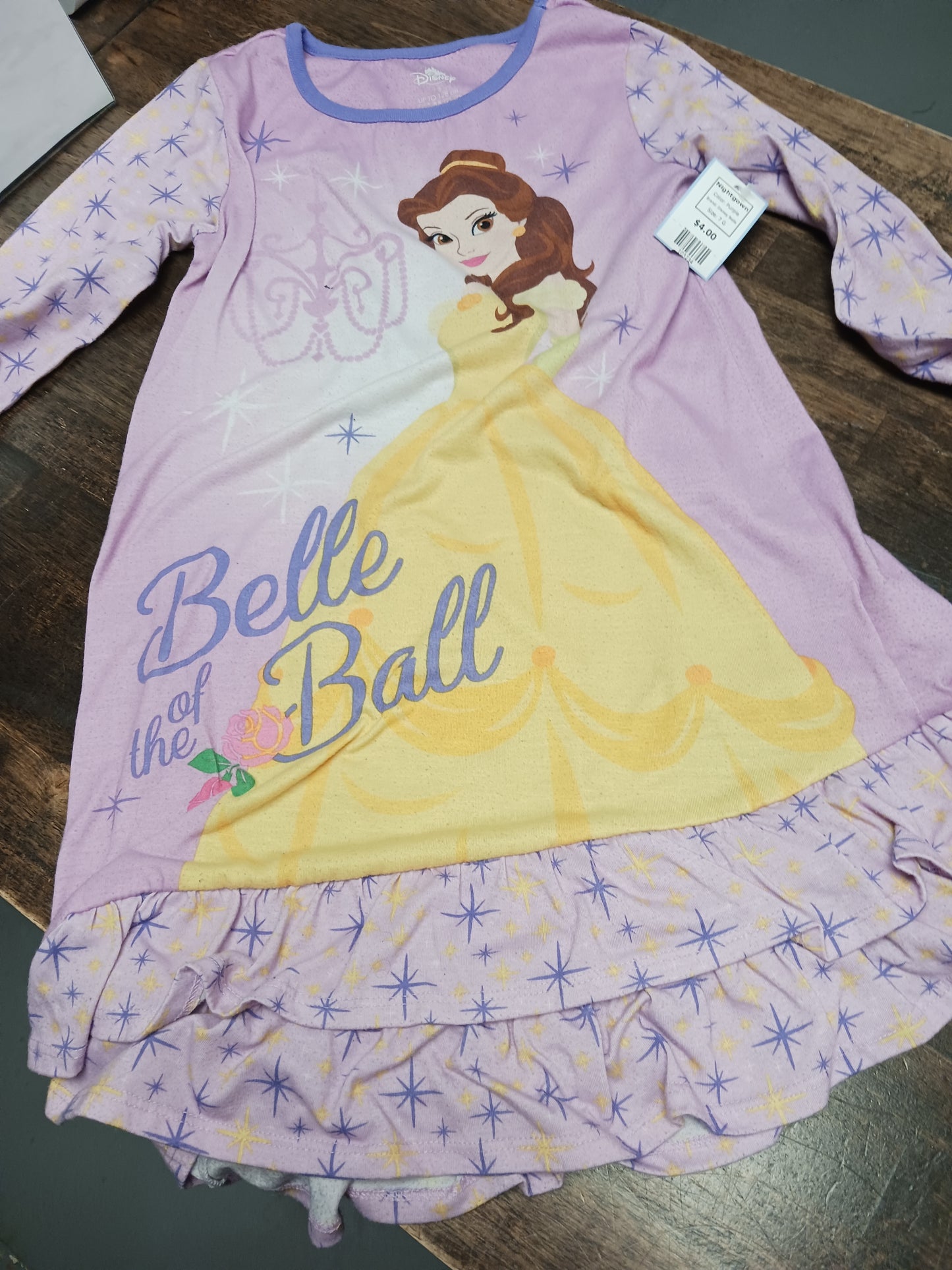 Purple Disney Belle Nightgown, 7 G