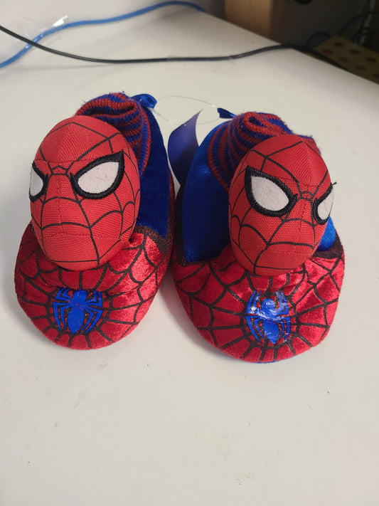 red/blue Marvel Spiderman Slippers 9/10, 9 B