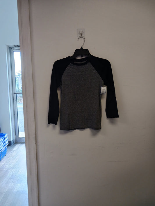 grey/black Urban Pipeline Long Sleeve Shirt 7/8, 7 B