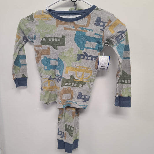 grey carters airplane 2 PJs, 5T B