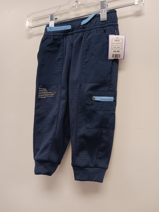 Navy/Blue Athletic Works Pants, 18M B