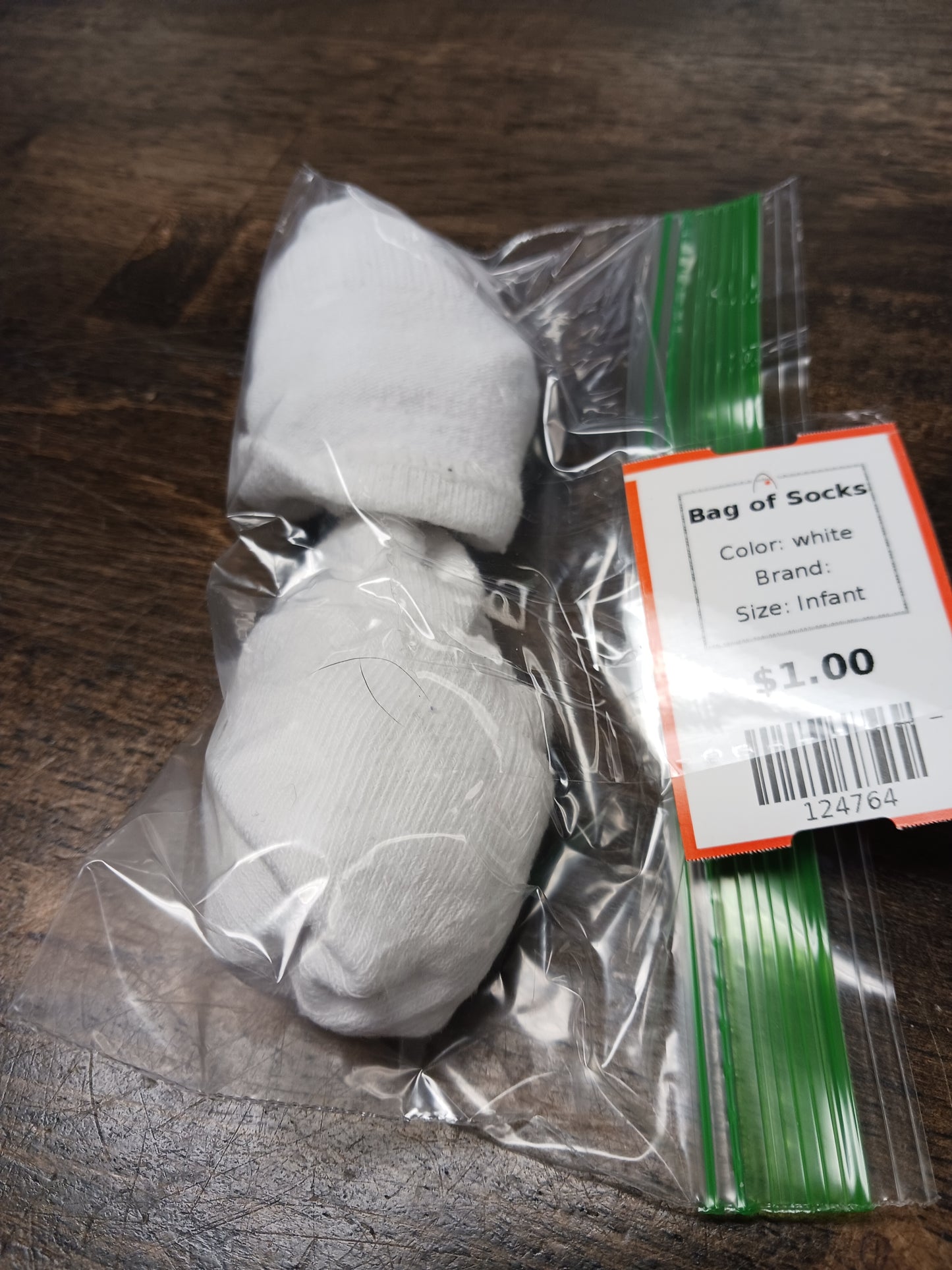 white  Bag of Socks, Infant