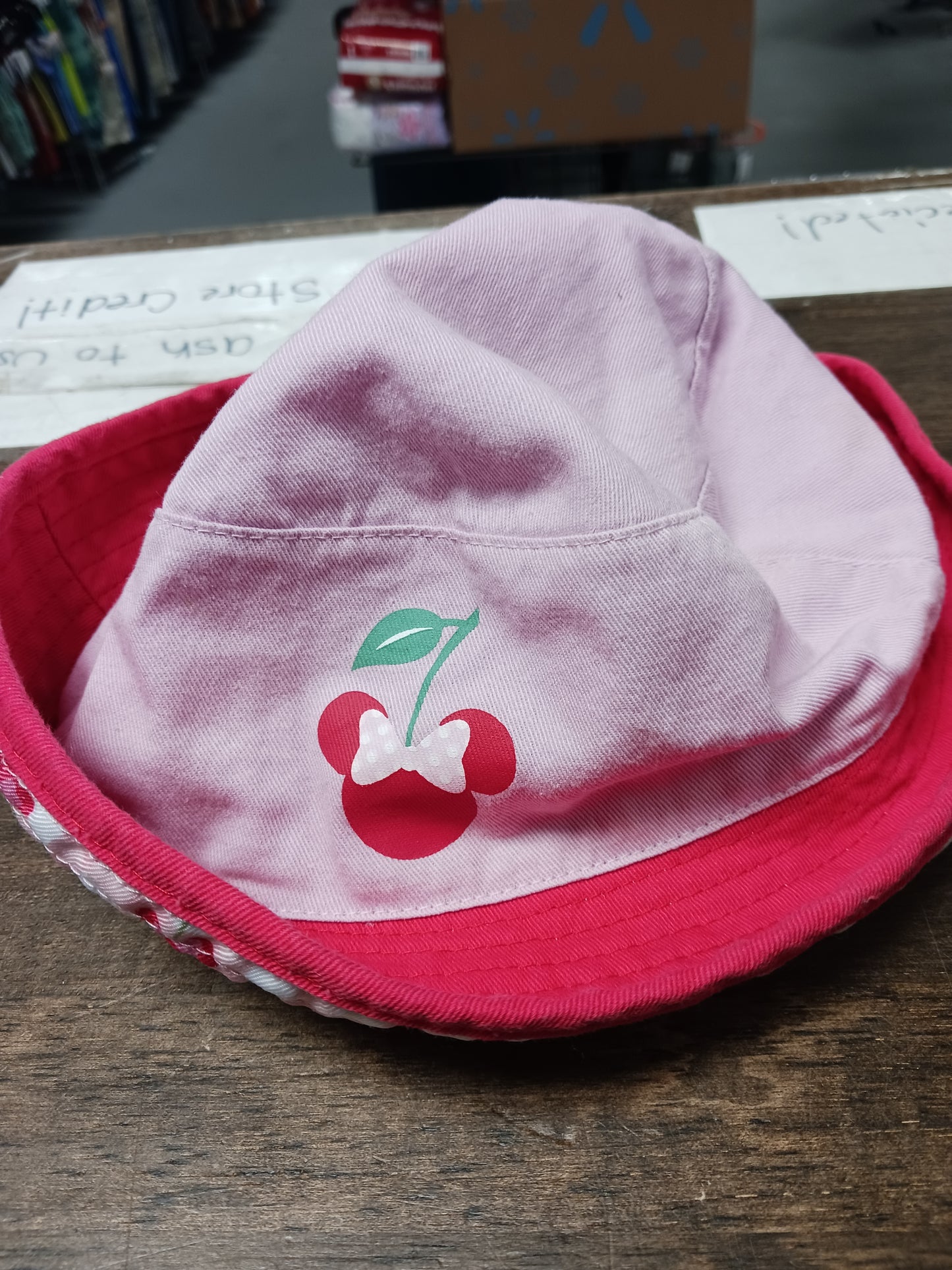 Pink/Red Disney Cherry Hat