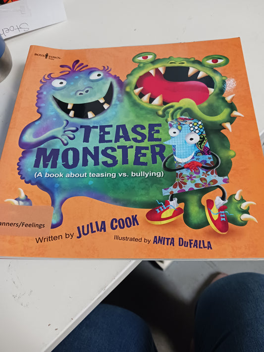 Tease monster book