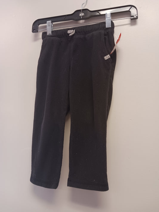 black Carters Fleece Pants, 3T B