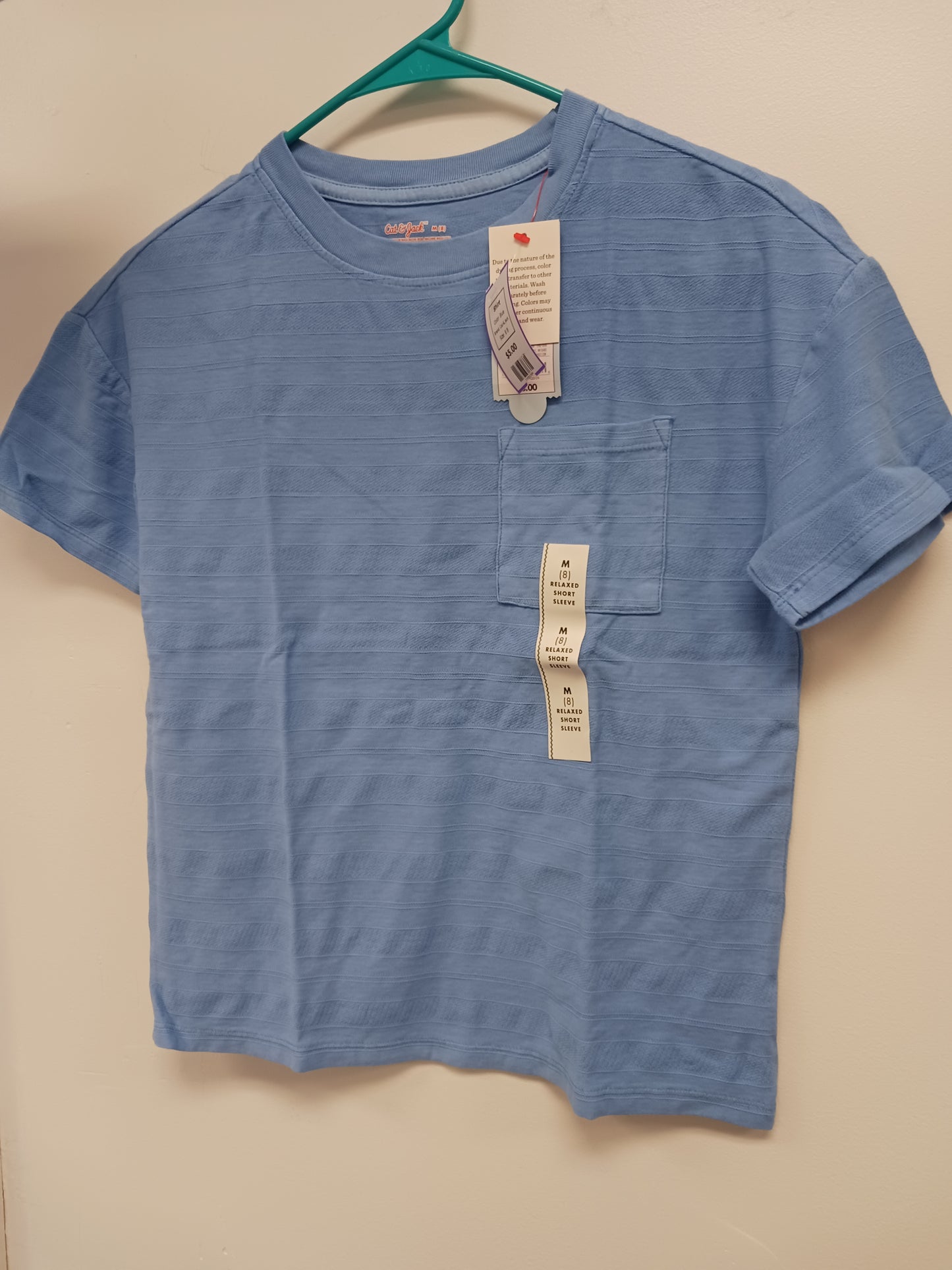Blue Cat & Jack Shirt, 8 B