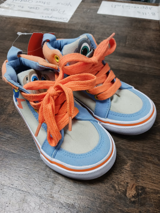 Grey/Blue/Orange Puppy Dog Pals High Top Sneakers, 9C B