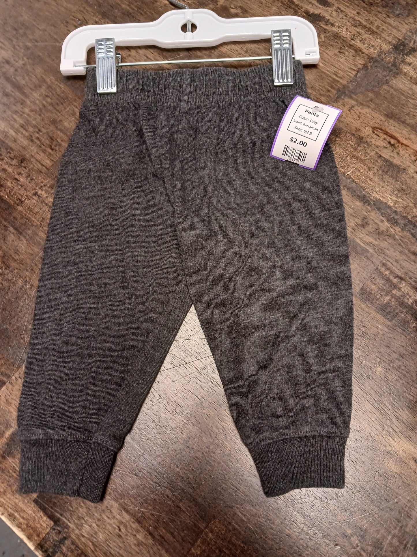 Grey Garanimals Pants, 6M B