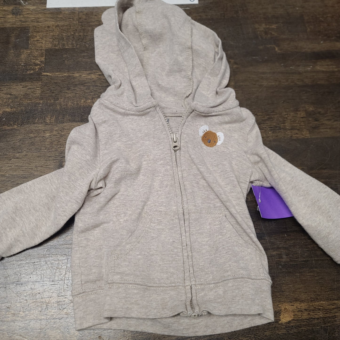 tan Child of Mine Kola Bear Jacket 6-9m, 6M B