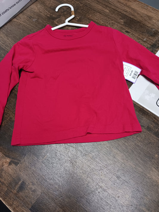 Red Childrens Place Longsleeve Shirt, 12M B
